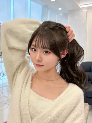 ロング レイヤー/韓国風ヘア /倉又大知のヘアスタイル