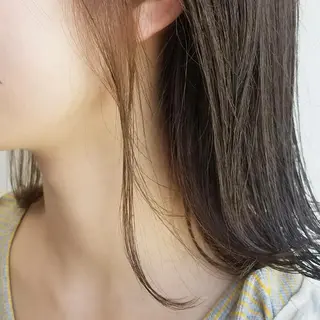 ミディアム カラー パーマ iplus まつげ、眉毛、耳つぼのマツエク・マツパデザイン