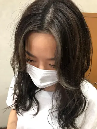 ロング カラー 梅田美容室 高山アヤのヘアスタイル
