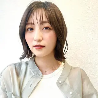 ミディアム 似合わせ✨透明感🫧 佐藤優斗のヘアスタイル