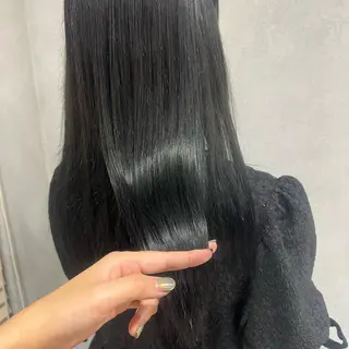 セミロング カラー 韓国hair ·͜· watanabeのヘアスタイル
