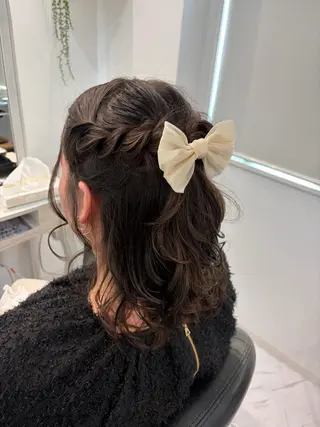 ミディアム うえ はらのヘアスタイル