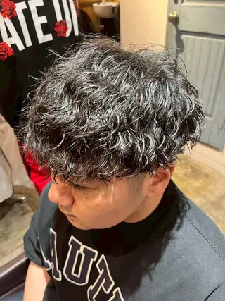 カラー メンズ メンズカット パーマ特化  清士郎のヘアスタイル