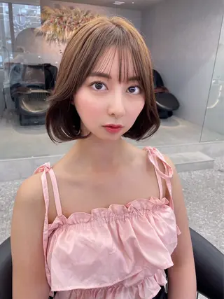 ショート カラー ayano.🩵 mielのマツエク・マツパデザイン