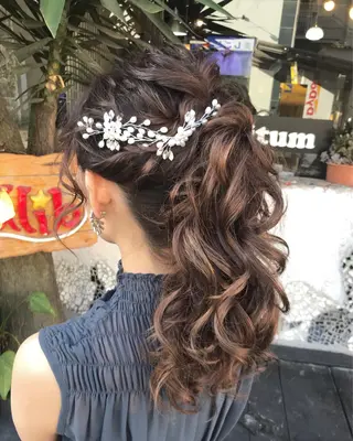 ヘアアレンジ 玉木 育実のヘアスタイル