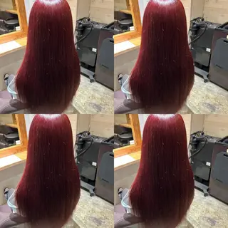 ロング カラー レイヤーカット/ 縮毛矯正🇰🇷早坂のヘアスタイル