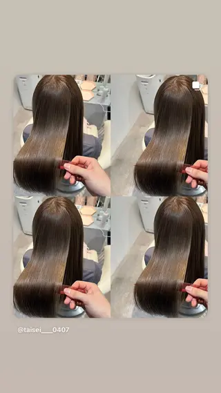 ミディアム カラー 💎透明感カラー特化 💎TAISEIのヘアスタイル