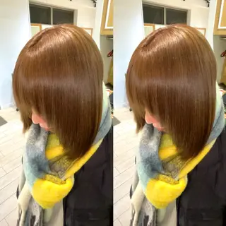 ミディアム カラー 髪質改善矯正/カラー /吉祥寺 mariのヘアスタイル