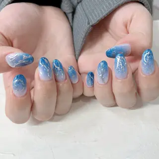 ネイル Maya 🧊🫧‪／渋谷のネイルデザイン