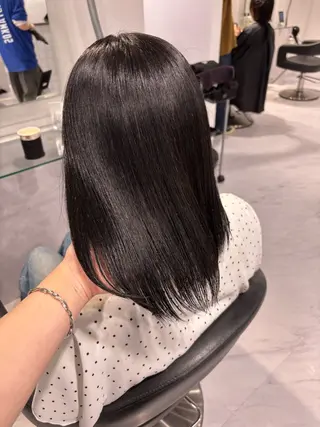 ミディアム カラー 表参道♡暗髪♡ 艶カラー♡アユミのヘアスタイル