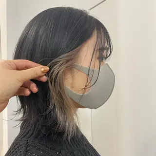 ミディアム カラー 🪭risa 暖色/レイヤー🪭のヘアスタイル