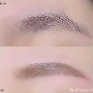 アイブロウ LUVISM EYELASH阿部のマツエク・マツパデザイン