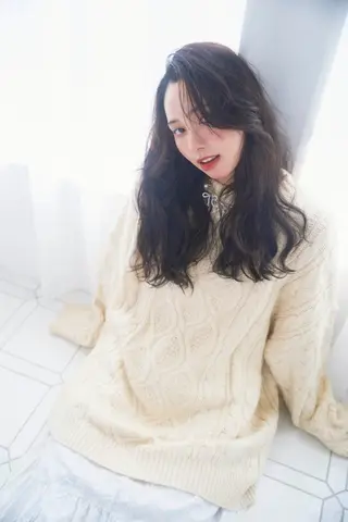 ロング カラー/髪質改善/ カット/にこるのヘアスタイル