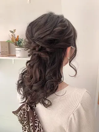 ヘアアレンジ ヘアアレンジ にいた　かづしげのヘアスタイル