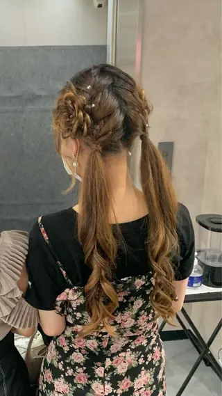 ヘアアレンジ B E C H I C O〔べち子〕のヘアスタイル