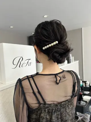 ヘアアレンジ 下石怜子/レイヤー/ 透明感カラーのヘアスタイル