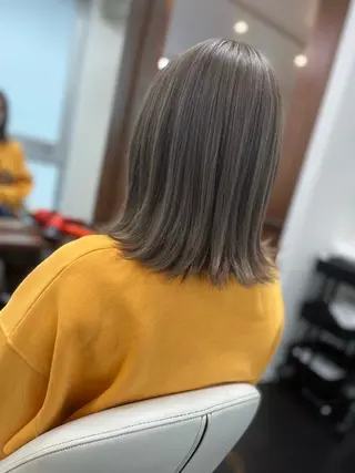 ミディアム 桝田 友美のヘアスタイル