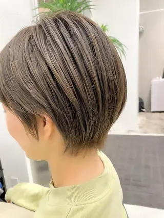 ショート カラー 似合わせ専門美容師 なかじまのヘアスタイル