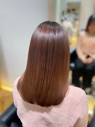 ミディアム パーマ 縮毛矯正/レイヤー 🌙児玉光瑠のヘアスタイル