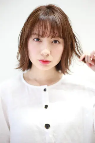 ショート カラー なりたいが叶う ながしまじゅんきのヘアスタイル