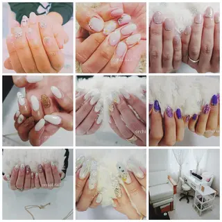 ネイル orchid ♡オーキッドのネイルデザイン