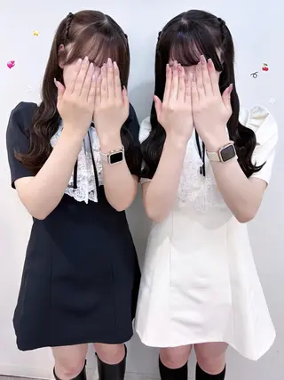 ロング ヘアアレンジ 透明感カラー 💞みどりのヘアスタイル