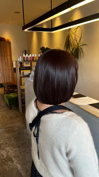 ショート カラー 坂下 かのんのヘアスタイル