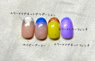 ネイル aime 中崎町のネイルデザイン