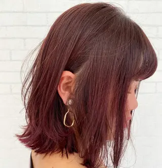 ミディアム カラー 髪質改善/ツヤ髪👾 Chibiのヘアスタイル