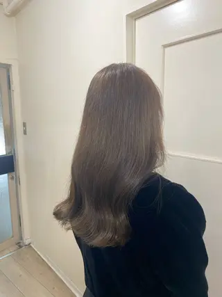 セミロング 松井 優佳のヘアスタイル