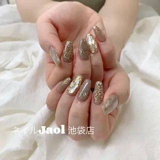 セミロング ネイルJaol 池袋のネイルデザイン