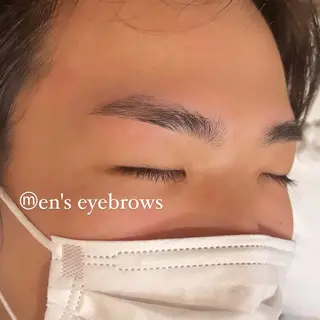 メンズ マツエク・マツパ アイブロウ unefleur💞 hanayoのマツエク・マツパデザイン