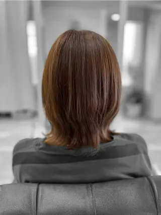 ミディアム 鈴木遥幾 艶髪特化美容師のヘアスタイル