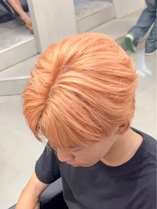 ショート カマタ ハルキのヘアスタイル