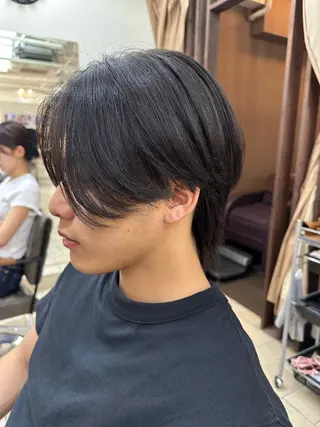 ショート 我満 宏映のヘアスタイル