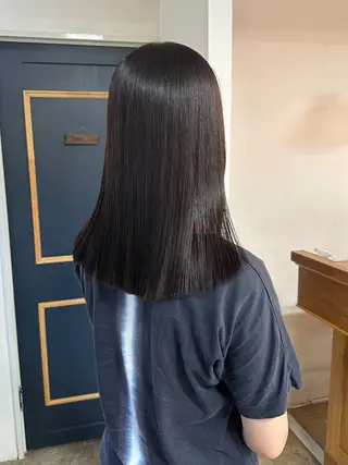 セミロング NAGISA 🎀透明感カラー🎀のヘアスタイル