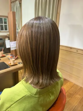 ミディアム 鈴木 杏のヘアスタイル