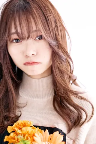 ロング カラー パーマ クボキ サヤのヘアスタイル