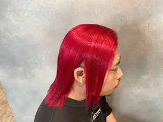 カラー 元自衛官美容師 つや。のヘアスタイル