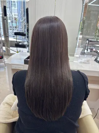 ロング カラー XELM高崎 nearaのヘアスタイル