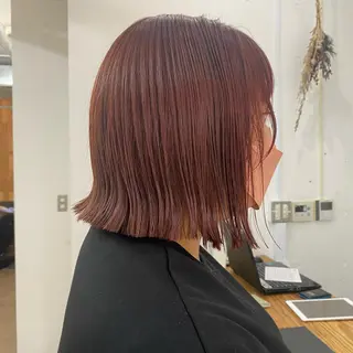 ミディアム カラー 🪭risa 暖色/レイヤー🪭のヘアスタイル