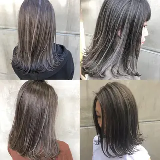 ミディアム カラー 北間 寛哉のヘアスタイル