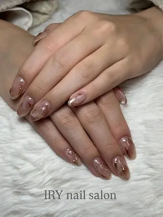 ネイル 三本 綾奈のネイルデザイン