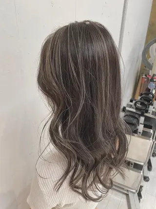 ミディアム カラー ブリーチ koheiのヘアスタイル