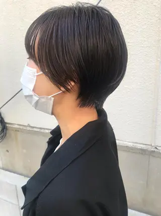 ショート さの あやねのヘアスタイル