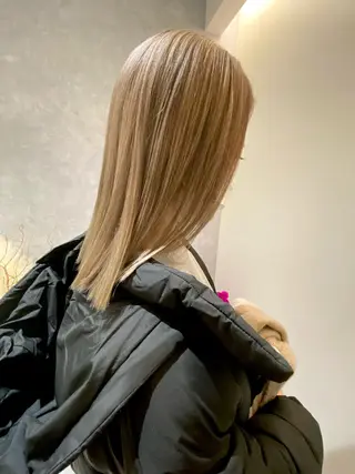 ミディアム カラー LOVESTOIKE 堂本のヘアスタイル
