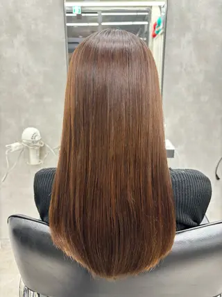 ロング すぐ巻ける縮毛矯正 🍀勝倉　麗のヘアスタイル