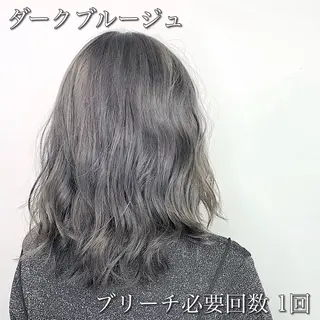 ミディアム カラー シールエクステ☀️ L.O.G村岡健一のヘアスタイル