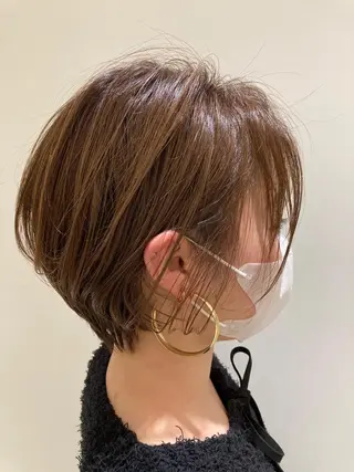 ショート 三輪 珠美のヘアスタイル