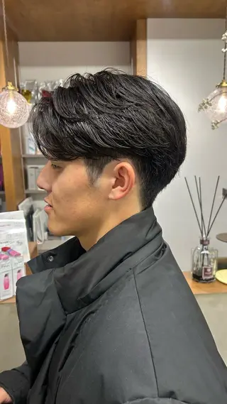 パーマ メンズ 広島韓国ヘア シュンのヘアスタイル